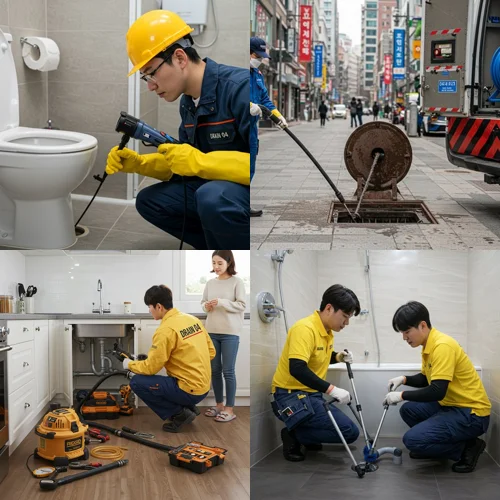 평택 변기막힘 수리 업체 막힌 속까지