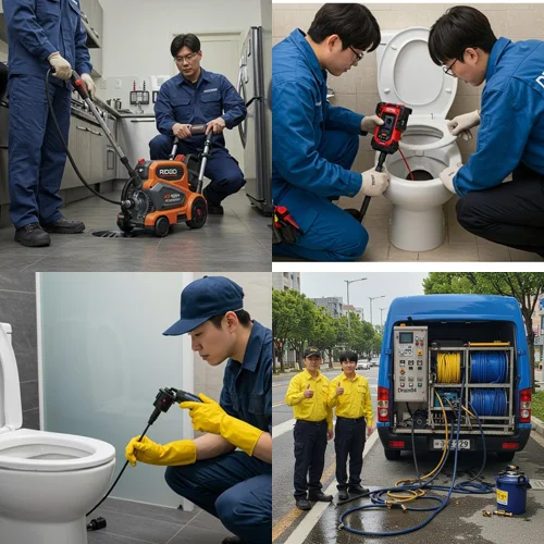 안산 변기막힘 수리 업체 문제 해결