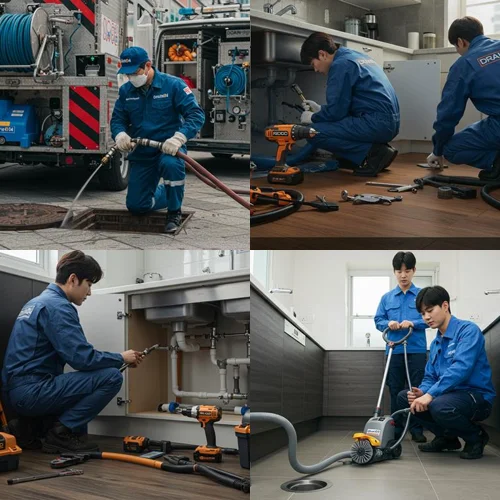 수지구 변기막힘 수리 업체, 동천동/성복동 꼼꼼한 작업!