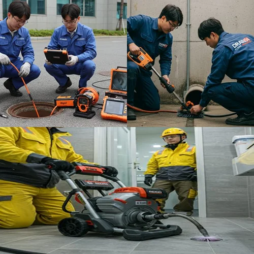 강남 변기막힘 수리 업체 역삼동 빌딩... 칫솔이 쏙