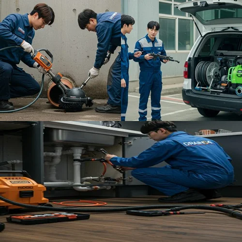 강남 변기막힘 수리 업체 역삼동 빌딩... 칫솔이 쏙