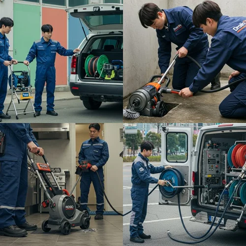 광명 변기막힘 막혔을때 소하동