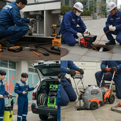 의정부 변기막힘 막혔을때 가능동