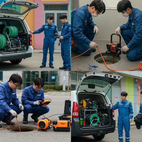 파주시 변기막힘 뚫음 수리 음식물 꽉