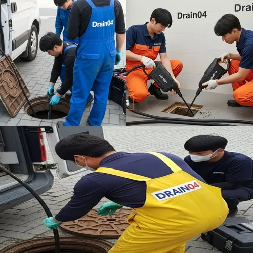 광진구 변기막힘 뚫음 수리 먹자골목