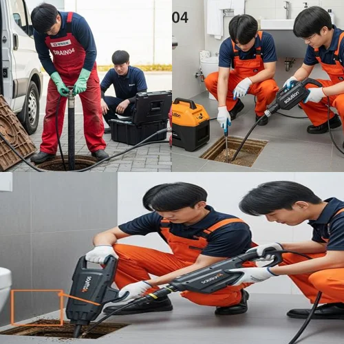 광진구 변기막힘 뚫음 수리 먹자골목