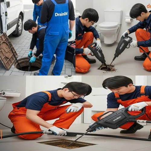 수원 변기막힘 뚫음 수리 칫솔 빠짐