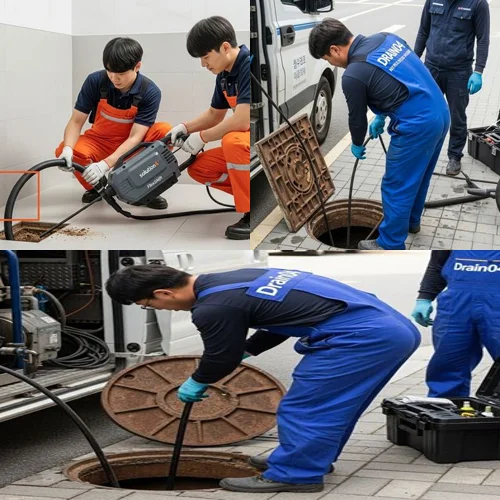 수원 변기막힘 뚫음 수리 칫솔 빠짐