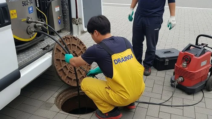 수원 고압세척 아주대 병원 인근 상가