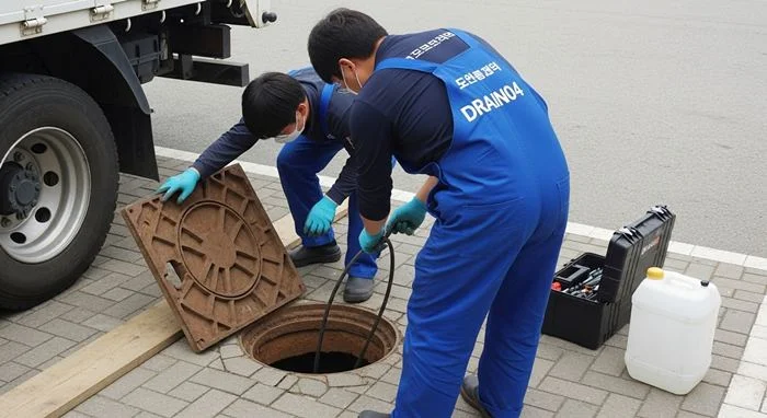 구리 변기막힘 뚫음 수리 돌다리