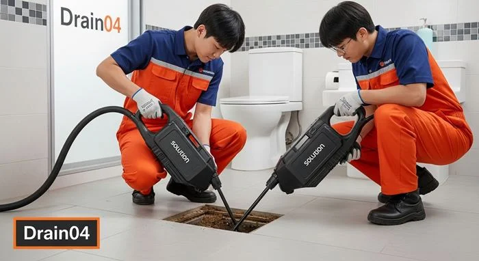 구리 변기막힘 뚫음 수리 돌다리