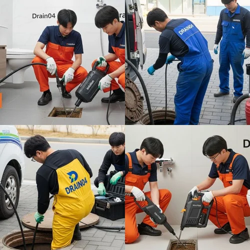 시흥시 변기막힘 뚫음 수리 석션 작업