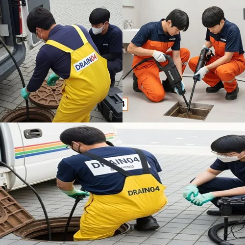 구리시 변기막힘 뚫음 수리 시장통