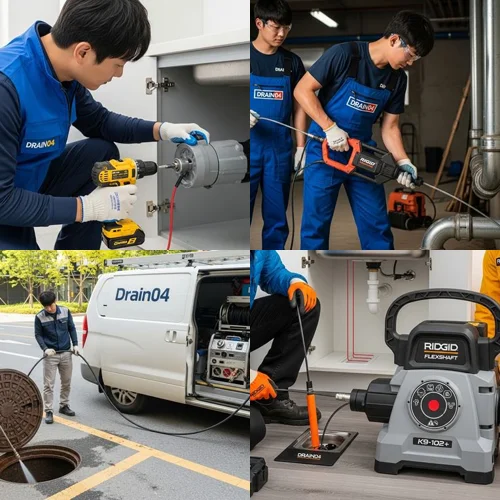 화성시 변기막힘 뚫음 수리 공장 화장실