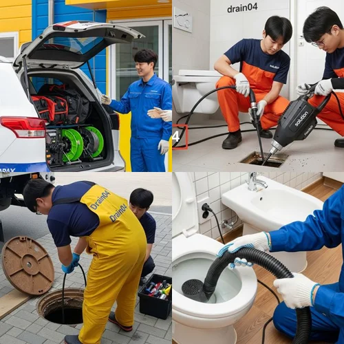 마포 변기막힘 뚫음 수리 카페 변기