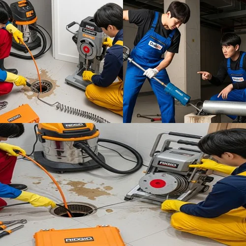 파주 변기막힘 뚫음 수리 전원주택